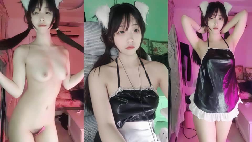 真实学生妹，土豪重金定制，清纯舞蹈校花【萝莉小羊】裸舞勾引，跳蛋道具 (6)